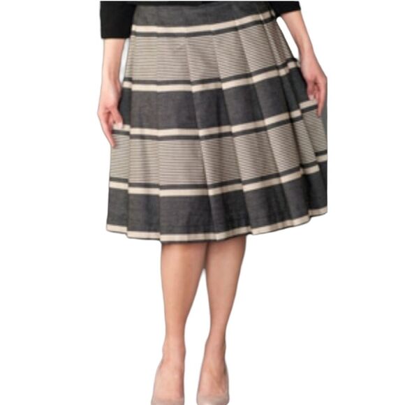 Moulinette Soeurs Dresses & Skirts - Anthropologie Moulinette Soeurs A-Line pleated skirt 6